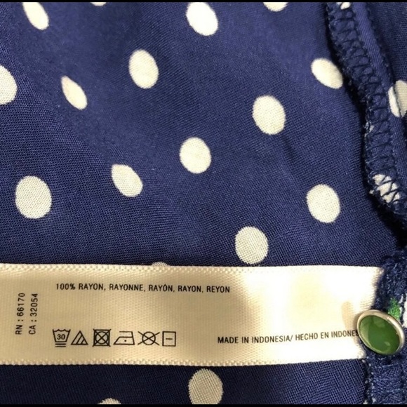 Anthropologie Lilka Lark Hi-Low Polka Dot Dress - Picture 9 of 11